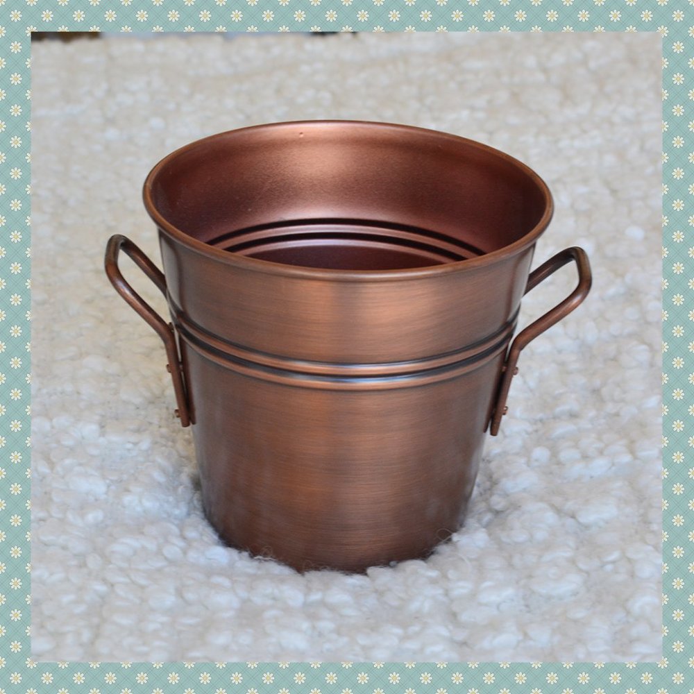 NWOT Copper Planter